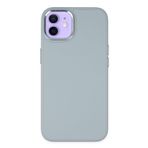 BSSM iPhone 12 Asya Deri Silikon Sierra Blue Kılıf
