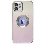 BSSM iPhone 12 Best Silikon Mor Kılıf