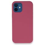 BSSM iPhone 12 Lansman Legant Silikon Fuşya Kılıf