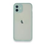 BSSM iPhone 12 Montreal Silikon Kapak Turkuaz Kılıf