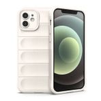 BSSM iPhone 12 Optimum Silikon Krem Kılıf