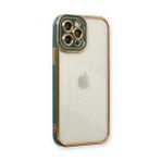 BSSM iPhone 12 Pro Liva Lens Silikon Yeşil Kılıf