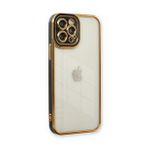BSSM iPhone 12 Pro Max Liva Lens Silikon Siyah Kılıf