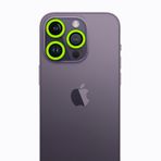 BSSM iPhone 12 Pro Max Yeşil Neon Fosforlu Kamera Lens