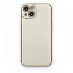 BSSM iPhone 13 Coco Karbon Silikon Beyaz Kılıf