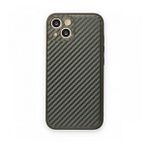 BSSM iPhone 13 Coco Karbon Silikon Füme Kılıf