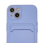 BSSM iPhone 13 Kelvin Kartvizitli Silikon Lila Kılıf