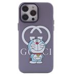 BSSM iPhone 13 Pro Desenli Kapak Prada Mor 3 Kılıf