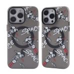 BSSM iPhone 13 Pro Magneticsafe Desenli Kapak Apollo Siyah 3 Kılıf