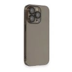 BSSM iPhone 13 Pro Max Armada Lensli Kapak Siyah Kılıf