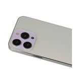 BSSM iPhone 13 Pro Max Rainbow Mor Kamera Lens Koruma Camı