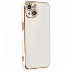 BSSM iPhone 13 Volet Silikon Beyaz Kılıf