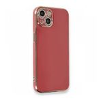 BSSM iPhone 13 Volet Silikon Kırmızı Kılıf