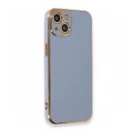 BSSM iPhone 13 Volet Silikon Mavi Kılıf