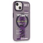 BSSM iPhone 14 Apollo Magneticsafe Desenli Kapak Apollo Mor 3 Kılıf