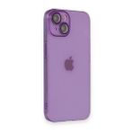 BSSM iPhone 14 Armada Lensli Kapak Derin Mor Kılıf