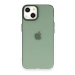BSSM iPhone 14 Modos Metal Kapak Koyu Yeşil Kılıf