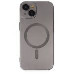 BSSM iPhone 14 Moshi Lens Magneticsafe Silikon Füme Kılıf