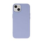 BSSM iPhone 14 Nano içi Kadife Silikon Lila Kılıf