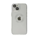BSSM iPhone 14 Plus Santa Lens Silikon Şeffaf Kılıf