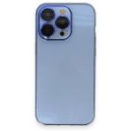 BSSM iPhone 14 Pro Armada Lensli Kapak Sierra Blue Kılıf