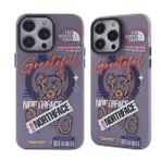 BSSM iPhone 14 Pro Magneticsafe Desenli Kapak Apollo Mor 2 Kılıf