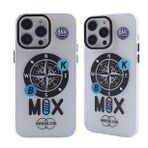 BSSM iPhone 14 Pro Magneticsafe Desenli Kapak Apollo Şeffaf 3 Kılıf