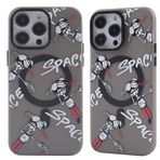 BSSM iPhone 14 Pro Magneticsafe Desenli Kapak Apollo Siyah 3 Kılıf