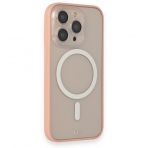 BSSM iPhone 14 Pro Max Grand Magneticsafe Kapak Pembe Kılıf