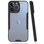 BSSM iPhone 14 Pro Max Platin Silikon Siyah Kılıf