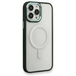 BSSM iPhone 14 Pro Max Room Magneticsafe Silikon Köknar Yeşili Kılıf