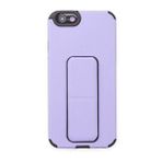 BSSM iPhone 6 Mega Standlı Silikon Lila Kılıf