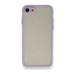 BSSM iPhone 7 Montreal Silikon Kapak Mor Kılıf
