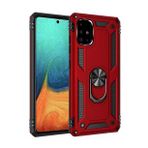 BSSM Kırmızı Samsung Galaxy A71 Sofya Yüzüklü Silikon Kapak Kılıf
