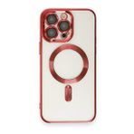 BSSM Kross Magneticsafe Kapak - Kırmızı iPhone 13 Pro Max Kılıf