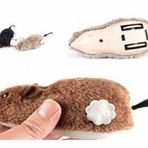 BSSM Kurmalı Tüylü Fare Kedi Eğitim Oyuncağı