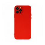 BSSM Lansman Glass Kapak - Kırmızı iPhone 12 Pro Kılıf