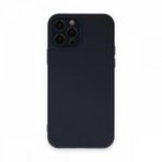 BSSM Lansman Glass Kapak - Lacivert iPhone 12 Pro Max Kılıf