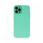 BSSM Lansman Glass Kapak - Turkuaz iPhone 12 Pro Max Kılıf