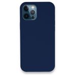 BSSM Lansman Legant Silikon - Lacivert iPhone 12 Pro Kılıf