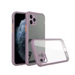 BSSM Miami Şeffaf Silikon - Açık Mor iPhone 11 Pro Kılıf