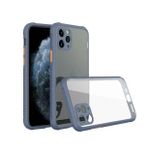 BSSM Miami Şeffaf Silikon - Gri iPhone 11 Pro Kılıf
