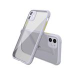 BSSM Miami Şeffaf Silikon Lila iPhone 12 Mini Kılıf