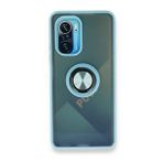 BSSM Montreal Yüzüklü Silikon Kapak - Buz Mavi Xiaomi Redmi K40 Kılıf