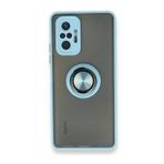 BSSM Montreal Yüzüklü Silikon Kapak - Buz Mavi Xiaomi Redmi Note 10 Pro Kılıf