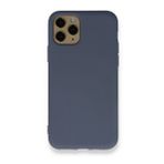BSSM Nano İçi Kadife Silikon - Gri iPhone 11 Pro Kılıf