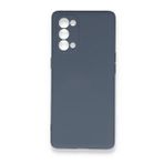 BSSM Nano İçi Kadife Silikon - Gri Oppo Reno 5 Pro Kılıf