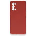 BSSM Nano İçi Kadife Silikon - Kiremit Oppo Reno 5 Pro Kılıf