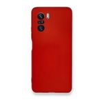 BSSM Nano içi Kadife Silikon - Kırmızı Xiaomi Poco F3 Kılıf