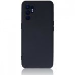 BSSM Nano İçi Kadife Silikon - Lacivert Oppo Reno 6 Kılıf